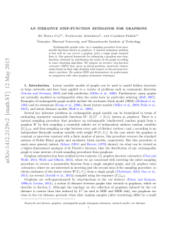 An Iterative Step-Function Estimator for Graphons