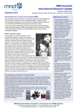 International Research Update