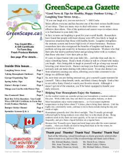 Inside this Issue&hellip;