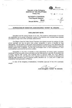 SBN-200 (as filed) - Senate of the Philippines