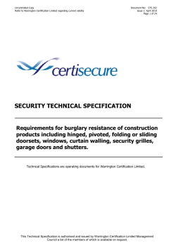 security technical specification