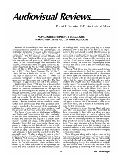 Audiovisual Reviews.