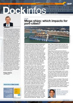 Mega-ships: which impacts for port-cities?