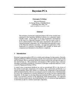 Bayesian PCA - NIPS Proceedings