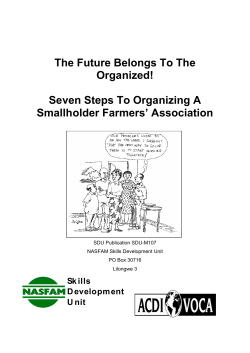 The Future Belongs To The Organized