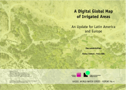 A digital global map of irrigated areas &ndash; An update for Latin America