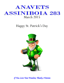 March 2015 Happy St. Patrick`s Day