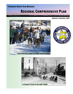 IMPLEMENTATION PLAN - Fairbanks North Star Borough