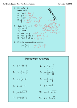 3.5 Graph Square Root Function.notebook
