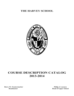 CourseDescriptionCatalog 2013-2014
