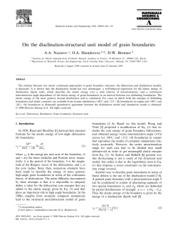 On the disclination-structural unit model of grain boundaries