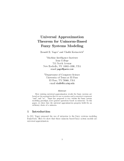 Universal Approximation Theorem for Uninorm