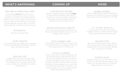 coming up more what`s happening