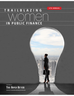 Trailblazing Women in Public Finance