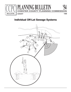 Planning Bulletin #54, Individual Off