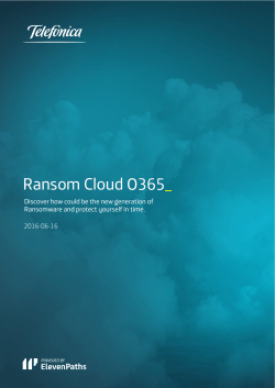 the full report &ldquo;RansomCloud Office 365&ldquo;