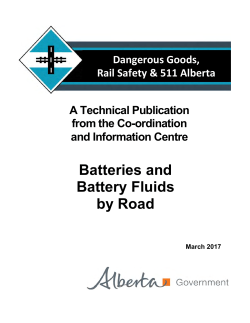 Batteries and Battery Fluids by Road