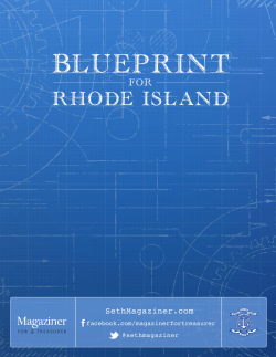 A Blueprint for Rhode Island