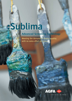 Sublima PTO Commercial Brochure