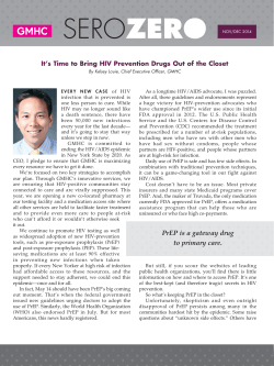 PrEP is a gateway drug to primary care.