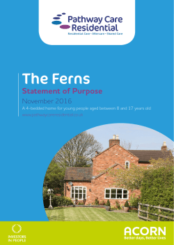 The Ferns - Pathway Care Residential