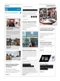 FASHION BUSINESS - India Retailing Book Store