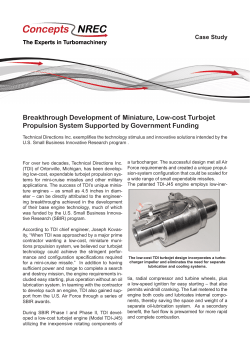 Breakthrough Development of Miniature, Low
