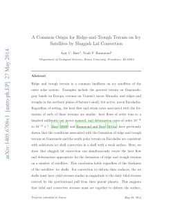 A Common Origin for Ridge-and-Trough Terrain on Icy Satellites by