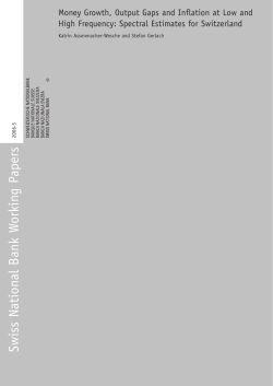 Money Growth, Output Gaps and Inflation at Low and High