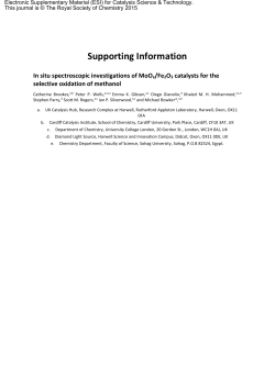 Supporting Information - Royal Society of Chemistry