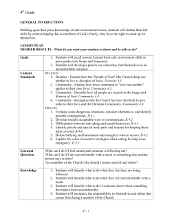 Fourth Grade - St. Olaf Catholic Church