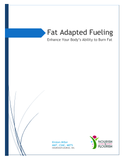 Fat Adapted Fueling