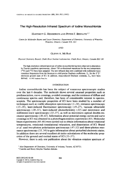 The High-Resolution Infrared Spectrum of Iodine Monochloride