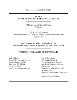 cert. petition