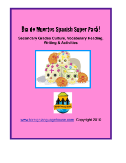 D&iacute;a de Muertos Spanish Super Pack!