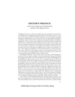 The Bhagavad Gita