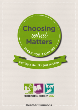 Choosing what Matters