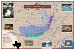 Greater Edwards Aquifer Alliance Map of the Edwards Aquifer