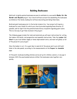 Building Bookcases - Literacy Connexus