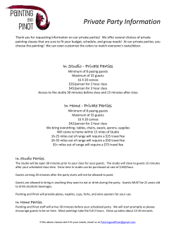 Private Party - Painting and Pinot