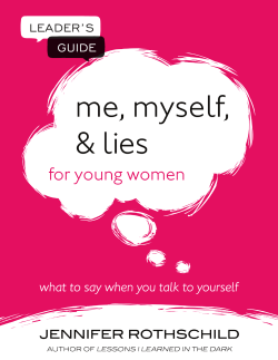 LEADER`s GUIDE - Jennifer Rothschild