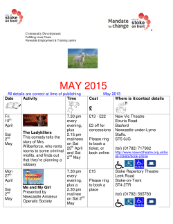 MAY 2015 - Stoke.Gov