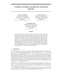 A Family of Penalty Functions for Structured Sparsity