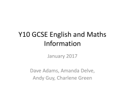 The presentation is available here