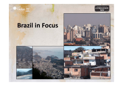 Brazil in Focus - Caritas Australia