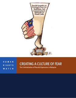 creating a culture of fear