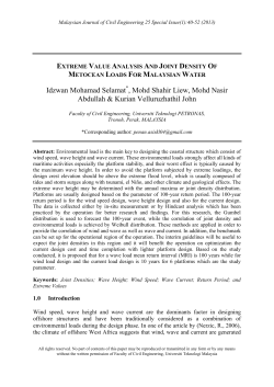 Malaysian Journal of Civil Engineering 25 Special Issue(1):40