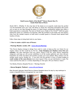 Small Luxury Hotels of the World&trade; Shows Guests How