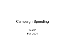 Campaign Spending