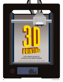 3D Printing: A New Technology Challenges the Existing Intellectual